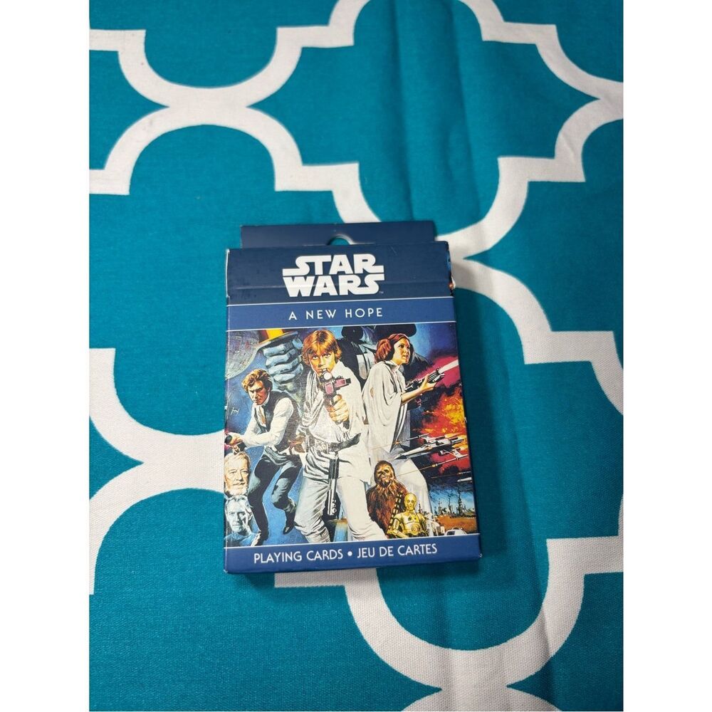 New Star Wars A New Hope Playing Cards - Blue